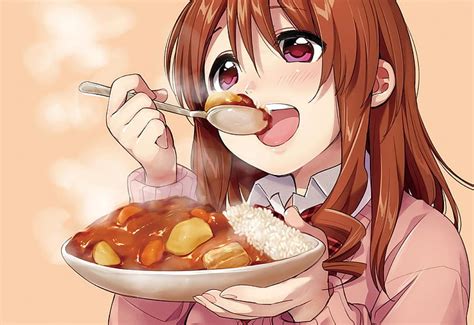 1080x2340px Free Download Hd Wallpaper Anime Anime Girls Food