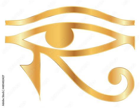 Eye Of Horus Symbol Of Ancient Egypt Vector Illustration Stock Vector Adobe Stock