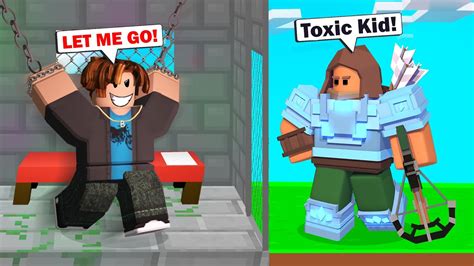 Toxic Noob Troll Gone Wrong In Roblox Bedwars Youtube