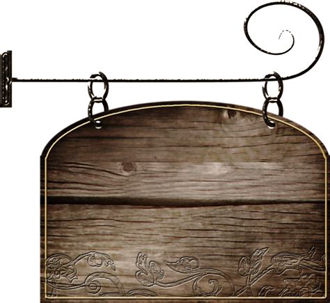 Wooden Sign Clip Art At Clker Com Vector Clip Art Online Royalty Png