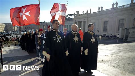 Knights Of Malta Row With Vatican Over Condom Programme Bbc News