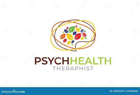 Illustration Vector Graphic Of Therapy Logo Design Stock Vector