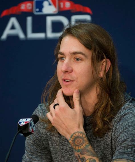 Cleveland Indians Mike Clevinger During A News Conference At