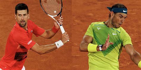 Rafael Nadal Vs Novak Djokovic Head To Head All Roland Garros Matches
