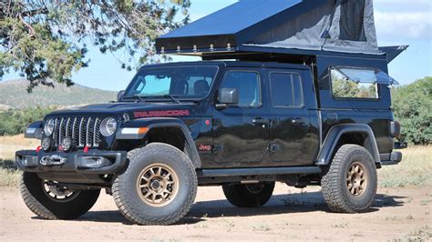 The entire unit weighs just 350 pounds — leaving ample room to. Jeep Gladiator Goes Overlanding With New AT Summit Habitat ...