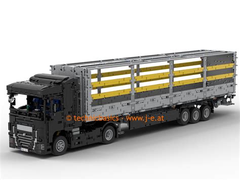 Lego Moc Combination Daf Xf 460 Trailer With Struds By Technicbasics
