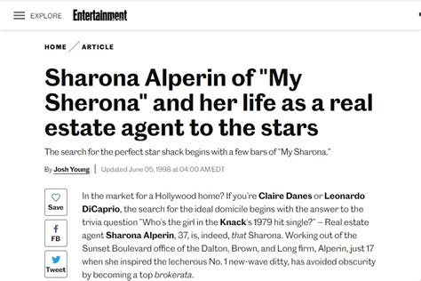 Sharona Alperin Of My Sherona And Her Life As A Real Estate Agent To
