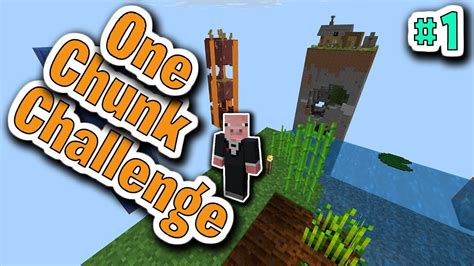 Minecraft One Chunk Challenge 1 Getting Started Youtube