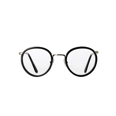 Carlito Optical Spektre Eyeglasses In Steel And Acetate Made In Italy