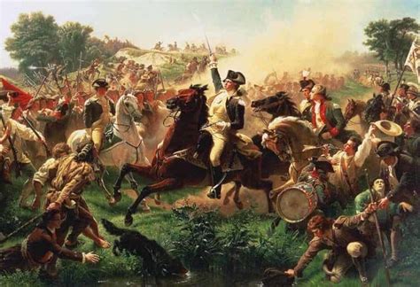 Battle Of Monmouth Court House June 28 1778 In Monmouth New Jersey