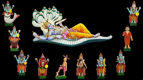 Dashavatar The Ten Incarnations Of Lord Vishnu A Slideshow