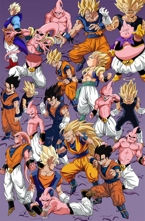 In dragonball z battle boardgame, you and your friends play your favorite heroes and villains battling to control the seven dragon balls! Buu Saga by RuokDbz98 on DeviantArt
