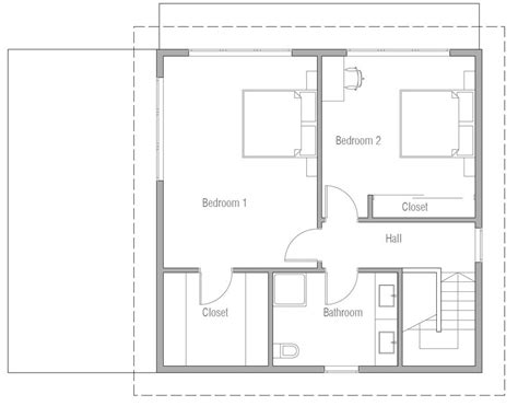 New House Plans Modern House Plans Sloping Lot House Plan Closet And
