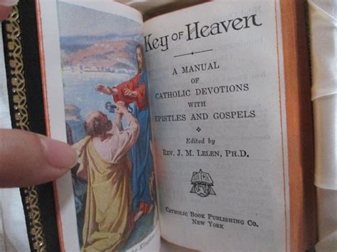 New Key Of Heaven 1947 Manual Of Devotions Catholic Prayer Book Rev