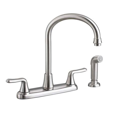 Try american standard faucet cartridge replacement parts as a solution to this problem. American Standard Colony Soft 2-Handle Standard Kitchen ...