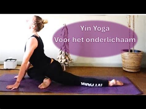 Minuten Yin Yoga Voor Het Loslaten Van Spanningen Uit Het