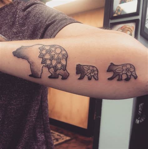 Mama Bear Tattoo Mama Bear Tattoos Bear Tattoos Bear Tattoo Designs