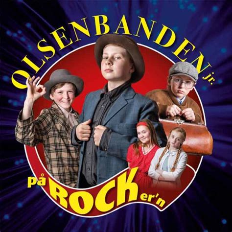 Den siste ﬁlmen, «olsenbandens siste stikk», kom i 1999. Olsenbanden jr. på rockern - Verdal Teaterlag