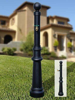 Garden hoses for watering and lawn care. Buy QualArc Outdoor Faucet | Decorative Faucet Post ...
