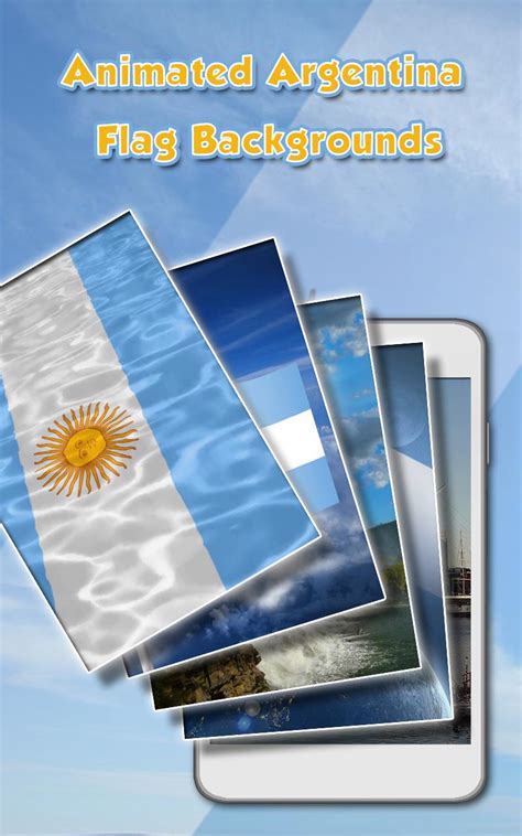 Descarga De Apk De Bandera De Argentina 3d Fondos Para Android