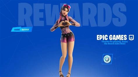 How To Get Fortnite Beach Jules Skin For Free Fast Guide