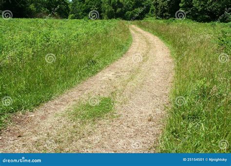 Path Through Field Stock Image Image Of Ground Field 25154501