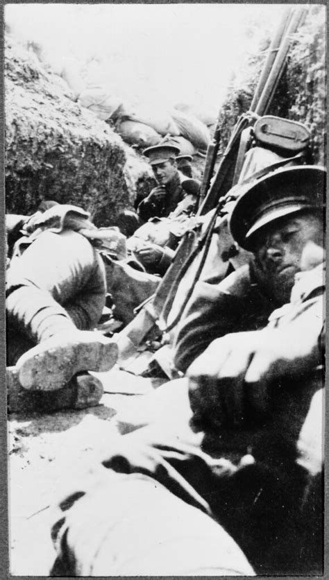 Soldiers Resting In Trenches Gallipoli 1915 Photographer Flickr