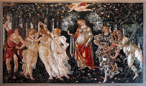 A Primavera De Sandro Botticelli