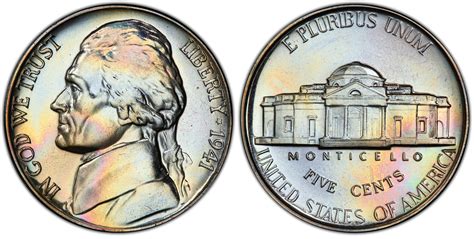 Images Of Jefferson Nickel 1941 5c Pcgs Coinfacts