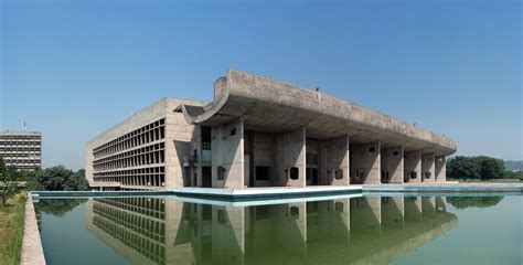 Chandigarh Assembly Palace Le Corbusier Wikiarquitectura