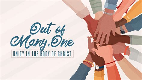 Out Of Many One Unity Sermon Series From Ministry Pass