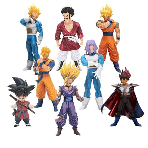 Anime Dragon Ball Z Resolução De Soldados Volume Grandista Son Goku Super Saiyan Figura Troncos