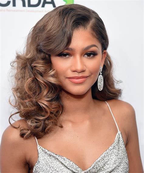Zendaya Just Landed A Beautiful New Role With Chi Black Prom Hairstyles