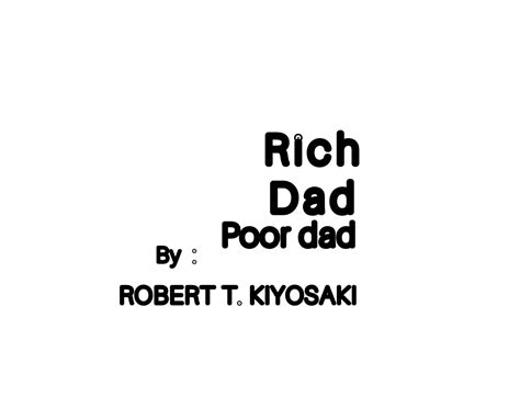 marketing of the book Rich Dad Poor Dad
