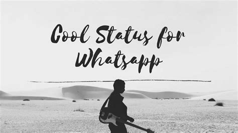 It is an expression, written particularly and in an exact way to show your views, ideas, and feelings. 100+ Best Cool Whatsapp Status in English - List Bark