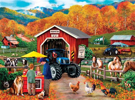 Farm Jigsaw Puzzle Depotsilope