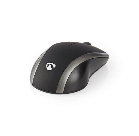 Nedis Wireless Mouse 1200 Dpi Schwarz Günstig