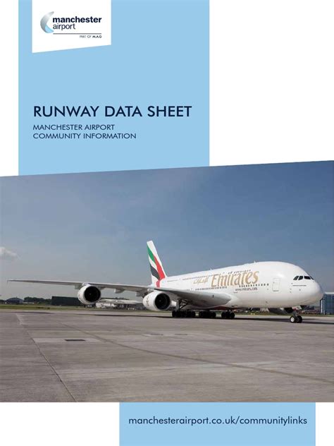 Manchester Airport Runway Data Sheet Pdf Air Traffic Control Airport