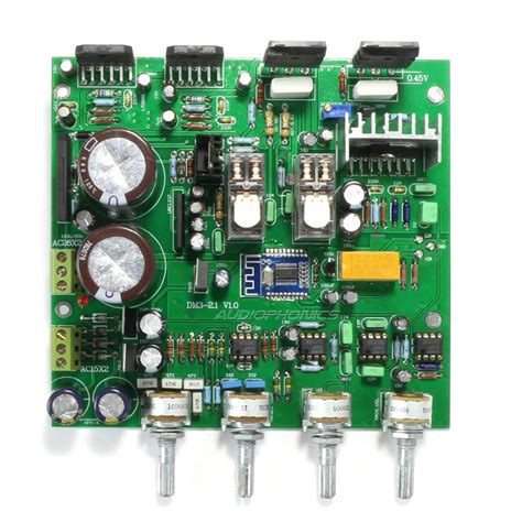 2 1 Amplifier Module Bluetooth 2x68W 1x150W LM3886 With Tone Control