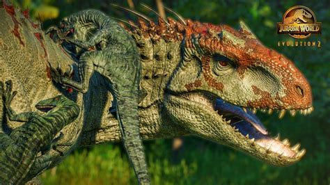 Velociraptor Vs Indominus Rex Pack Hunting Jurassic World Evolution 2 Youtube