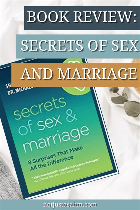 book review secrets of sex and marriage