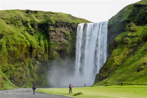 Wasserfall Skógafoss Island Franks Travelbox