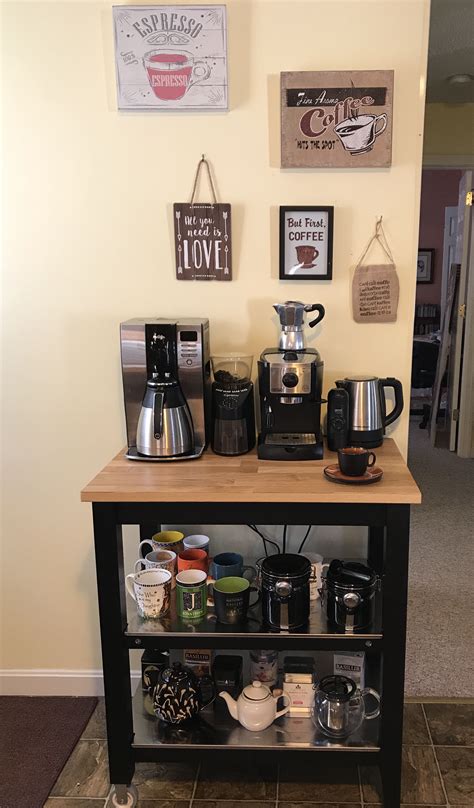 27 DIY Coffee Station Ideas for Your Mood Buzz (How to Make Your Own