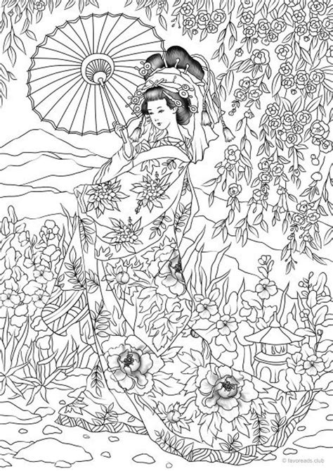 Japan For Girls Printable For Kids Free Coloring Pages - Ideas Treat