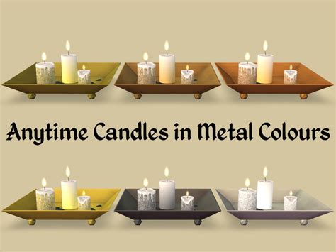 Sims 4 Cc Furniture Kids Furniture Candle Tray Candles Sims 4 Cc