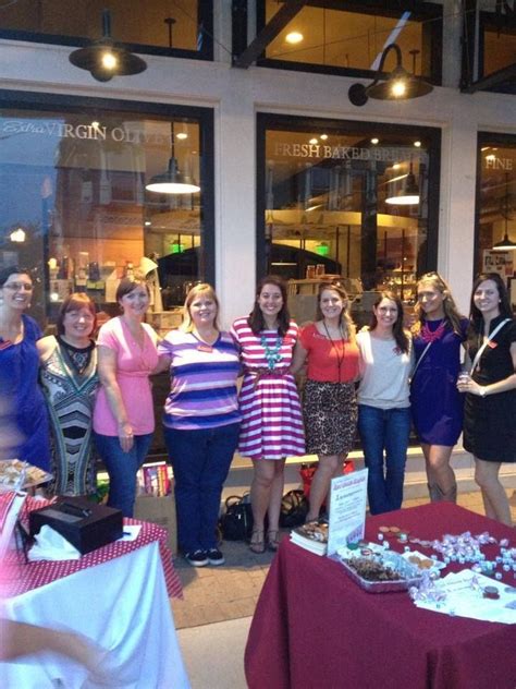 Some Of Our Beautiful Junior League Of Pensacola Ladies Selling Red