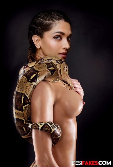 Deepika Padukone Naked With Snake Mohini90
