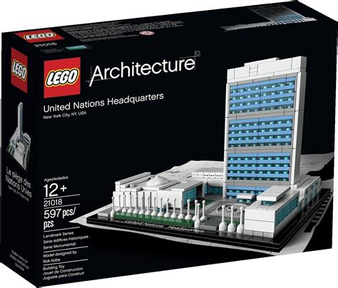 Lego Architecture United Nations Headquarter 21018 Uk Toys