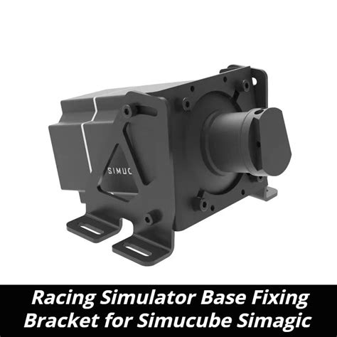Racing Simulator Base Mounting Brackets For Simucube Simagic Alpha