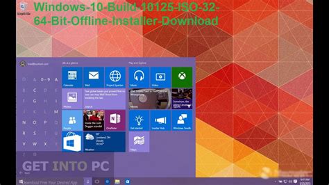 It plays all your digital music and video. Windows 10 Build 10125 ISO 32 64 Bit Offline Installer ...